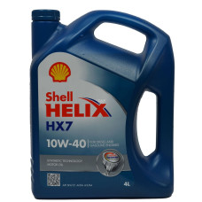 Моторное масло SHELL 10W40 HELIX HX7/4