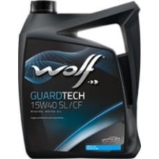 Моторное масло Wolf GuardTech 15W-40 SL/CF 4л