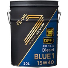 Моторное масло S-OIL SEVEN BLUE1 15W-40 20л