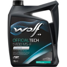 Моторное масло Wolf Official Tech 5W-30 MS-F 5л