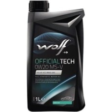 Моторное масло Wolf OfficialTech 0W-20 MS-V 1л