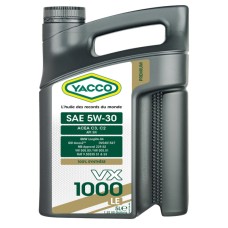 Моторные масла YACCO YACCO 5W30 VX 1000 LE/5