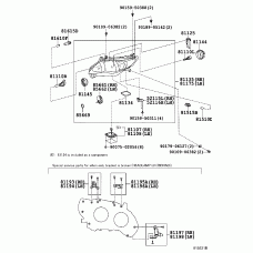 TOYOTA 9913212050 - ЛАМПОЧКА БЕЗЦОКОЛЬНАЯ 12V 5W