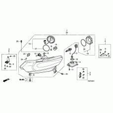 Honda 33116ST7003 - ЛАМПА ФАРЫ ксенон D2S / BULB HID D2S