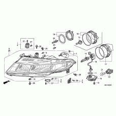 Honda 34901-S6D-G01 - ЛАМПА (12V/5W) (замена на 34351657921)