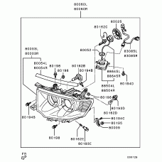 Mitsubishi MU820005 - Деталь автомобильная