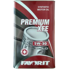 Моторное масло Favorit Premium XFE 5W-30 metal 4л