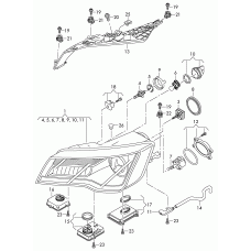 Porsche N  10320102 - лампа галоген Н7 08-