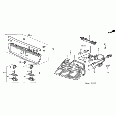 Honda 33301-SA0-741 - ЛАМПА (12V/5W) (замена на 34351657921)