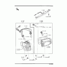 MAZDA GF3H-51-3J0F - Фонарь задний
