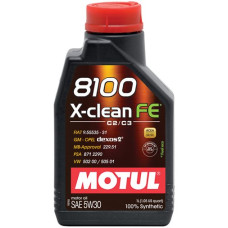 Моторное масло Motul 8100 X-clean FE 5W-30 1л