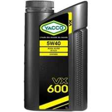 Моторное масло Yacco VX 600 5W-40 1л