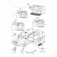 Porsche N  0177535 - PAF017753 ЛАМПА НАКАЛИВАНИЯ