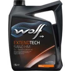 Моторное масло Wolf ExtendTech 5W-40 HM 5л