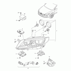 VAG 1T0 941 329 A - Блок упр. с программным обесп.