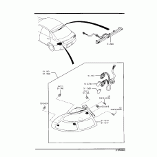 MAZDA BC6A-51-170 - Фонарь задний правый