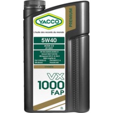 Моторное масло Yacco VX 1000 FAP 5W-40 2л