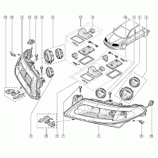 RENAULT 7701207586 - Переходник правый