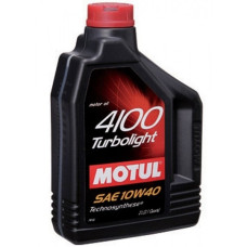 Моторное масло Motul 4100 Turbolight 10W-40 2л