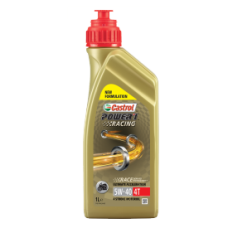 Моторные масла CASTROL CASTROL 5W40 POWER1 RACING 4T/1