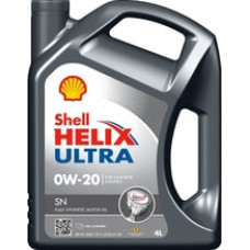 Моторное масло Shell Helix Ultra SN 0W-20 4л