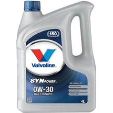 Моторное масло Valvoline SynPower FE 0W-30 4л