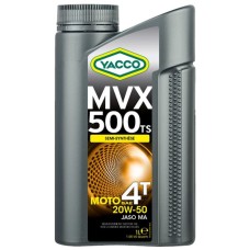 Моторные масла YACCO YACCO 20W50 MVX 500 TS 4T/4