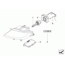 BMW 63 21 7 160 806 - Лампа ксеноновой фары !D2-S 35W \BMW 3 E46, 5 E39, E60, E61, 6 E63, E64, 7 E38, E65