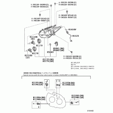 Daihatsu 9098113075 - ЛАМПОЧКА