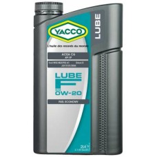 Моторные масла YACCO YACCO 0W20 LUBE F/2