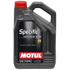 Моторное масло Motul Specific 505 01 502 00 505 00 5W-40 5л